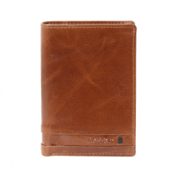 Lavor Δερμάτινο Ανδρικό Πορτοφόλι Κονιάκ 1-3821